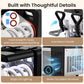 NORDA Slushie Machine 2x4L Tank Commercial Frozen Drink Maker 5 Modes Milkshake