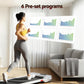 Everfit 3 in 1 Walking Pad Treadmill 12% Incline Under Desk Treadmills for Home Gym With 38cm Wide Belt White