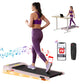 Everfit Treadmill Electric Walking Pad Incline Under Desk Home Gym 380mm Pink