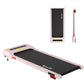 Everfit Treadmill Electric Walking Pad Incline Under Desk Home Gym 380mm Pink