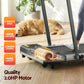 Everfit 2 in 1 Treadmill Electric Walking Pad Under Desk Home Gym Fitness 380mm Grey