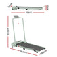 Everfit 3 in 1 Walking Pad Treadmill 12% Incline Under Desk Foldable Treadmills for Home Gym With 38cm Wide Belt APP Control