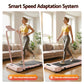 Everfit 3 in 1 Walking Pad Treadmill 12% Incline Under Desk Treadmills for Home Gym With 38cm Wide Belt APP Control