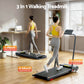 Everfit Treadmill Electric Walking Pad Incline Under Desk 380mm Grey