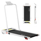 Everfit Treadmill Electric Walking Pad Incline Under Desk 380mm White