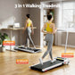 Everfit Treadmill Electric Walking Pad Incline Under Desk 380mm White