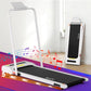 Everfit Treadmill Electric Walking Pad Incline Under Desk 380mm White