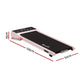 Everfit 3 in 1 Walking Pad Treadmill 20% Auto Incline Under Desk Treadmills for Home Gym With 40cm Wide Belt Pink