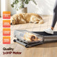 Everfit 3 in 1 Walking Pad Treadmill 20% Auto Incline Under Desk Treadmills for Home Gym With 40cm Wide Belt Sliver