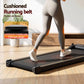 Everfit 2 in 1 Walking Pad Treadmill Dual-Sided Under Desk Treadmills with Foot Massage for Home Gym with App Control Black