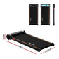 Everfit 2 in 1 Walking Pad Treadmill Dual-Sided Under Desk Treadmills with Foot Massage for Home Gym with App Control Black