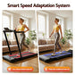 Everfit 3 in 1 Walking Pad Treadmill With Led Lights Foldable Under Desk Treadmills for Home Gym 40cm Wide Belt Black