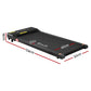 Everfit 2 in 1 Treadmill Electric Walking Pad Under Desk Home Gym Fitness 400mm Black