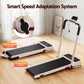 Everfit 3 in 1 Walking Pad Treadmill 20% Auto Incline Under Desk Foldable Treadmills for Home With 40cm Wide Belt Pink