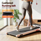 Everfit 3 in 1 Walking Pad Treadmill 20% Auto Incline Under Desk Foldable Treadmills for Home With 40cm Wide Belt Pink