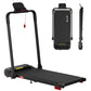 Everfit 3 in1 Treadmill Electric Walking Pad with Incline Foldable for Home Gym Black
