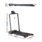 Everfit 3 in 1 Treadmill Electric Walking Pad with Incline Foldable for Home Gym Grey