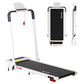 Everfit 3 in 1 Treadmill Electric Walking Pad with Incline Foldable for Home Gym White