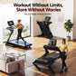 Everfit 500mm Wide Belt Treadmill 30% Auto Incline Foldable Treadmills for Home with LED Lights