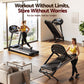 Everfit Treadmill Electric Auto Incline Home Gym Fitness Exercise Machine 450mm