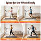 Everfit Treadmill Electric Home Gym Fitness Exercise Fully Foldable 450mm White