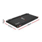 Everfit 4 in 1 Vibration Walking Pad Treadmill Under Desk Treadmills for Home Gym with App Control 380mm Black