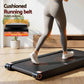 Everfit 4 in 1 Vibration Walking Pad Treadmill Under Desk Treadmills for Home Gym with App Control 380mm Black