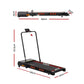 Everfit 3 in 1 Treadmill Electric Walking Pad Auto Incline Foldable for Home Gym Black