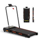 Everfit 3 in 1 Treadmill Electric Walking Pad Auto Incline Foldable for Home Gym Black