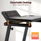 Everfit Treadmill Electric Walking Pad Foldable Incline for Home Office Gym Black