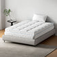 Double Giselle Bedding 1500GSM Bamboo Pillowtop Mattress Topper 10cm Thick Pad
