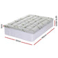 Double Giselle Bedding 1500GSM Pillowtop Mattress Topper Bamboo Mattress Pad