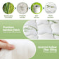 Double Giselle Bedding 1500GSM Pillowtop Mattress Topper Bamboo Mattress Pad