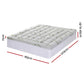 King Giselle Bedding 1500GSM Pillowtop Mattress Topper Bamboo Mattress Pad