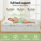 King Giselle Bedding 1500GSM Pillowtop Mattress Topper Bamboo Mattress Pad