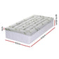 King Single Giselle Bedding 1500GSM Pillowtop Mattress Topper Bamboo Mattress Pad