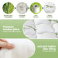 King Single Giselle Bedding 1500GSM Pillowtop Mattress Topper Bamboo Mattress Pad