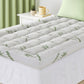 King Single Giselle Bedding 1500GSM Pillowtop Mattress Topper Bamboo Mattress Pad