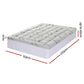 Queen Giselle Bedding 1500GSM Pillowtop Mattress Topper Bamboo Mattress Pad
