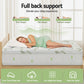 Queen Giselle Bedding 1500GSM Pillowtop Mattress Topper Bamboo Mattress Pad