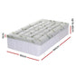 Single Giselle Bedding 1500GSM Pillowtop Mattress Topper Bamboo Mattress Pad