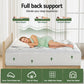 Double Giselle Bedding 5cm Pillowtop Mattress Topper 1000GSM Thick Soft Bamboo Cooling Pad