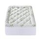 King Single Giselle Bedding 5cm Pillowtop Mattress Topper 1000GSM Thick Soft Bamboo Cooling Pad