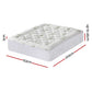 Queen Giselle Bedding 5cm Pillowtop Mattress Topper 1000GSM Thick Soft Bamboo Cooling Pad