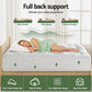 Queen Giselle Bedding 5cm Pillowtop Mattress Topper 1000GSM Thick Soft Bamboo Cooling Pad