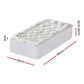 Single Giselle Bedding 5cm Pillowtop Mattress Topper 1000GSM Thick Soft Bamboo Cooling Pad