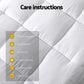 Cot Pillowtop Baby Mattress Topper 750GSM Bamboo Cooling Pad