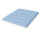 King Single Giselle Bedding Pillowtop Mattress Topper 5cm Reversible Cooling & Soft Coral Fleece Pad