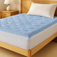 King Single Giselle Bedding Pillowtop Mattress Topper 5cm Reversible Cooling & Soft Coral Fleece Pad