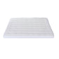 Queen Giselle Bedding Pillowtop Mattress Topper 5cm Reversible Cooling & Soft Coral Fleece Pad